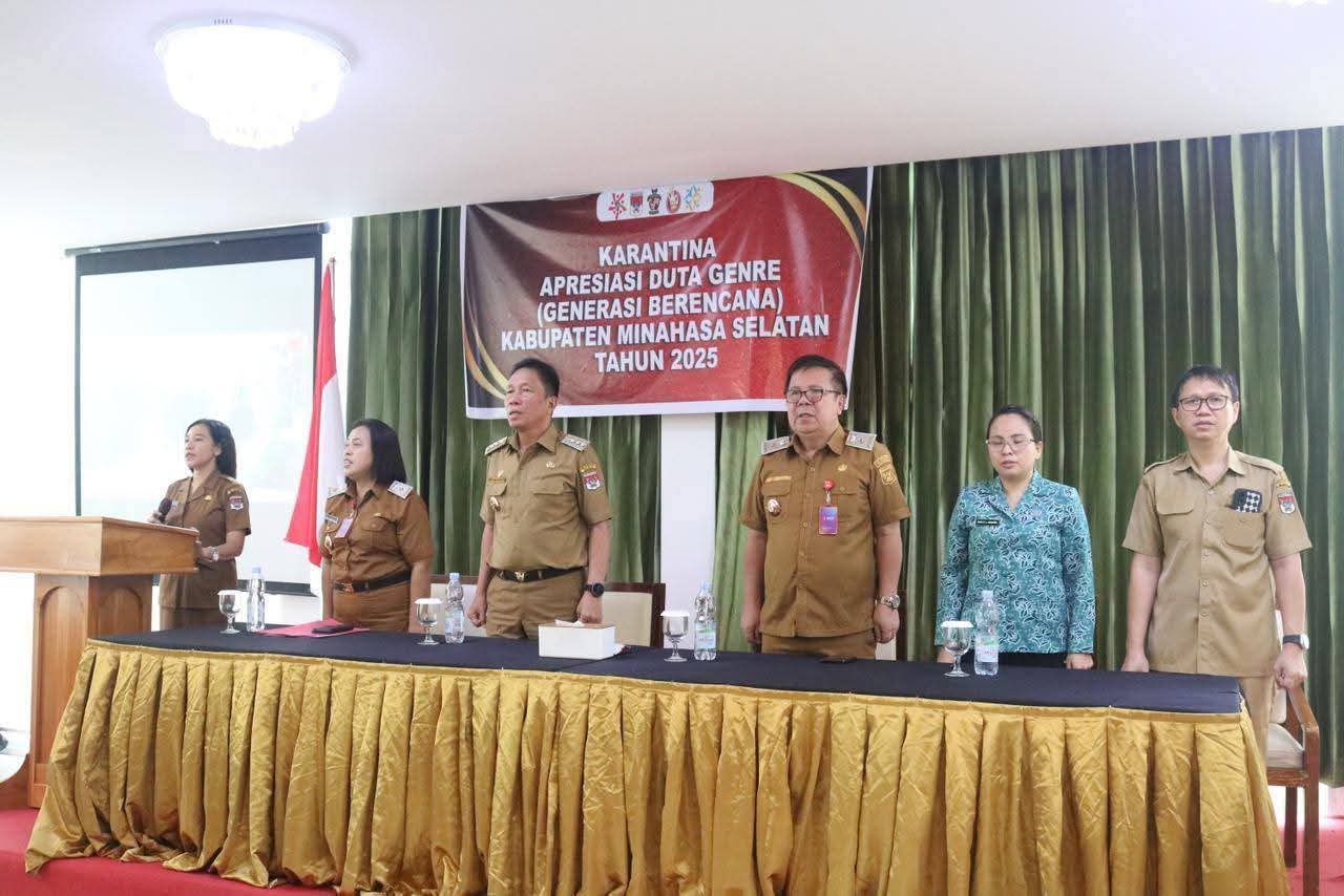 Pemkab Minsel Dorong Peran Remaja Lewat Apresiasi Duta GenRe 2025