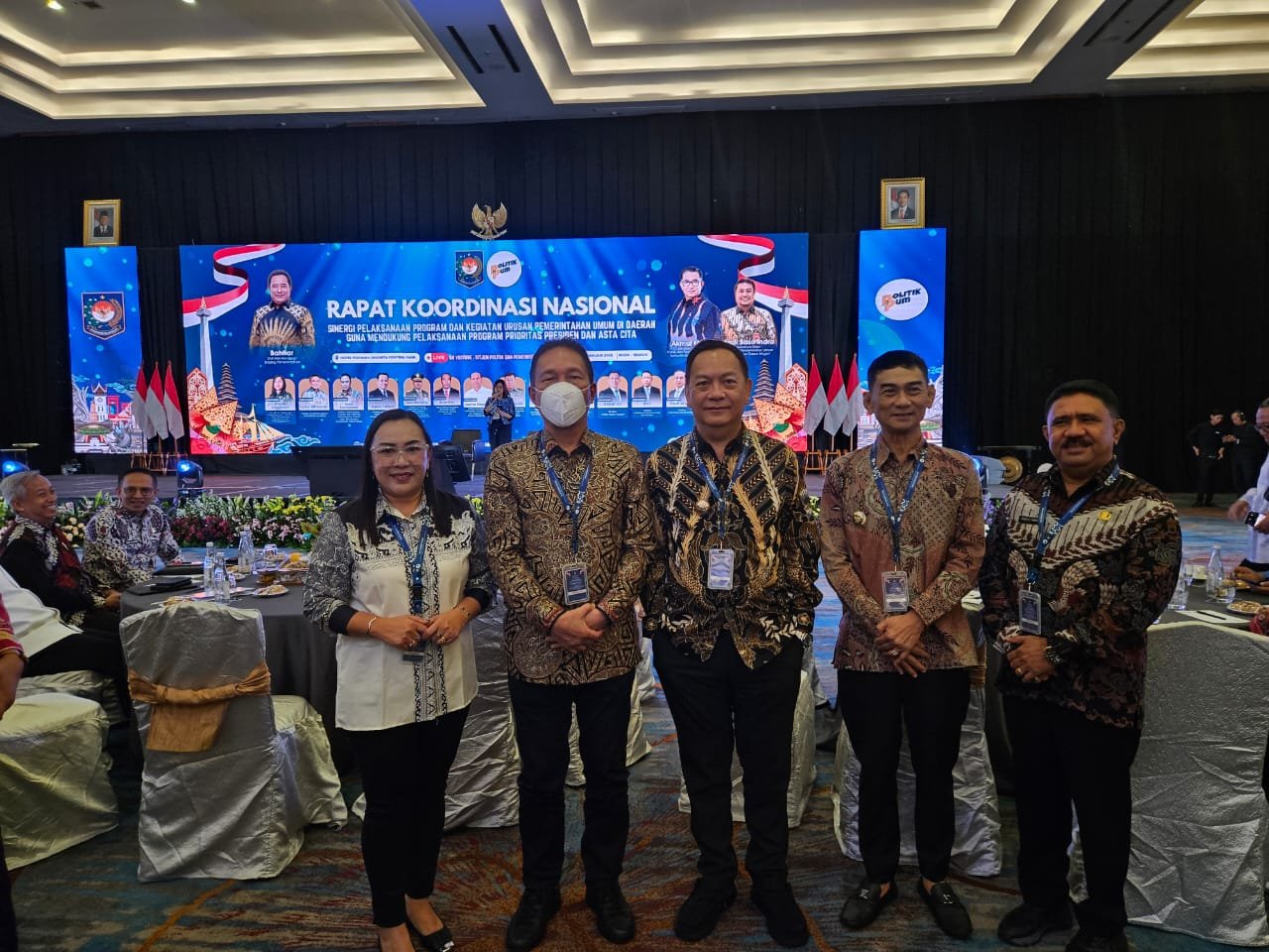 Kesbangpol Dampingi Bupati Minsel dalam Rakornas: Sinergi Pusat dan Daerah Sukseskan Agenda Prioritas Nasional